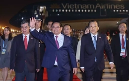 Thủ tướng Phạm Minh Chính bắt đầu chuyến công tác tại Trung Quốc