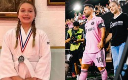 Harper Beckham: Công chúa nhà Becks thành thạo 5 môn thể thao, giành huy chương judo, nắm tay Messi ra sân bóng