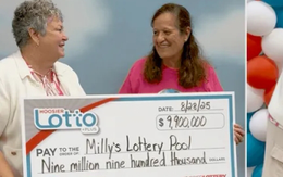 Trúng độc đắc 258 tỷ đồng, người phụ nữ chia cho 4 đồng nghiệp cũ