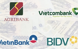 Kỷ lục mới của ngành ngân hàng Việt Nam: Tổng tài sản VietinBank, Vietcombank, BIDV và Agribank vượt 10 triệu tỷ đồng, hai nhà băng đạt quy mô 100 tỷ USD Kỷ lục mới của ngành ngân hàng Việt Nam: Tổng tài sản VietinBank, Vietcombank, BIDV và Agribank vượt 10 triệu tỷ đồng, hai nhà băng đạt quy mô 100 tỷ USD