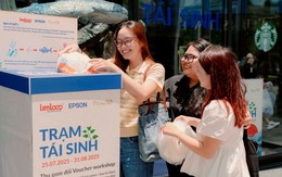 Epson mở trạm tái sinh, lan tỏa lối sống xanh đến cộng đồng