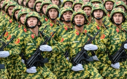 Những khoảnh khắc ấn tượng tại buổi tổng hợp luyện quy tụ hơn 16.300 chiến sĩ