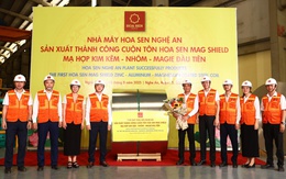 Tập đoàn Hoa Sen sản xuất thành công Tôn siêu bền Hoa Sen Mag Shield