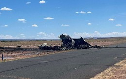 Hiện trường vụ tai nạn máy bay kinh hoàng ở Arizona khiến 4 người tử vong