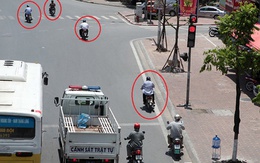 75 chủ xe vượt đèn đỏ, không đội mũ bảo hiểm... có biển số sau nhanh chóng nộp phạt nguội theo Nghị định 168