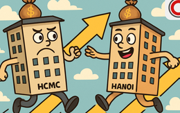 Hà Nội đuổi kịp giá nhà TP.HCM: Căn hộ cao cấp "chiếm sóng", giá chạm 80 triệu/m2