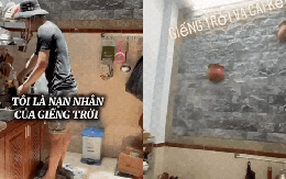 Căn bếp "khổ nhất TikTok" chỉ vì 1 thiết kế quen: Gia chủ đội nón rửa bát, trời mưa càng quằn quại hơn