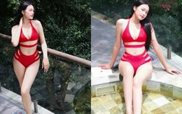 Vợ Đoàn Văn Hậu tung ảnh bikini nóng bỏng, khoe vóc dáng "đồng hồ cát" sau 1 năm "giấu nhẹm" vì sinh con