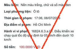 Cảnh báo chiêu lừa nộp phạt giao thông qua cổng dịch vụ công "giả"