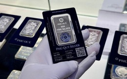 Giá bạc tại Việt Nam lại 'bốc đầu' tăng, đạt đỉnh cao nhất từ trước tới nay