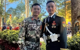 Chuyện đặc biệt về hai anh em ruột cùng tham gia diễu binh 2/9