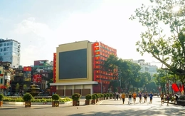 Quảng trường Đông Kinh Nghĩa Thục chưa hoàn thiện, tiếp tục được chỉnh trang trong phân kỳ hai