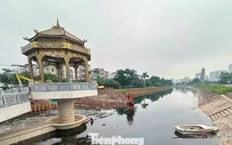 Đập dâng trên sông Tô Lịch hoạt động ra sao khi bổ sung nước từ Hồ Tây vào?