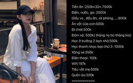 Bảng chi tiêu không ai chê nổi của cô vợ ở Hải Phòng