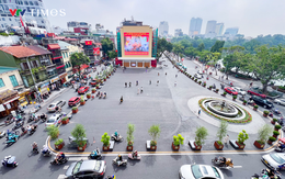 Quảng trường Đông Kinh Nghĩa Thục khoác lên mình diện mạo mới