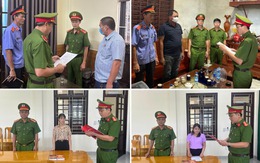 Khám xét nơi ở của Giám đốc Trần Chính Phong và kế toán Trương Thị Thúy Diệu