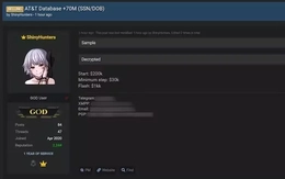 Xung quanh nhóm tin tặc khét tiếng rao bán dữ liệu Trung tâm Thông tin Tín dụng Việt Nam