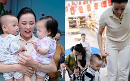 Lý do Phương Oanh cho 2 nhóc tỳ "nhập ngũ" dù mới hơn 1 tuổi