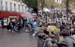 Cảnh tượng hỗn loạn giữa lòng Paris: 3.000 người “vỡ trận” vì gà rán miễn phí