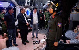 Hơn 300 cảnh sát vừa khám xét hàng loạt địa điểm, tạm giữ 148 người