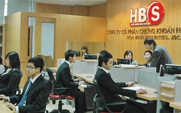 Cổ phiếu HBS của Chứng khoán Hòa Bình vào diện cảnh báo