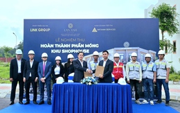 Lan Anh Avenue: Khẳng định uy tín từ lễ nghiệm thu phần móng Shophouse