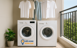 Máy giặt sấy 2 trong 1: Cứ tưởng tiết kiệm, hóa ra ngốn điện gấp đôi nếu chọn không đúng
