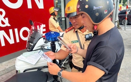 CSGT TP HCM sẽ thu tiền nộp phạt bằng mã QR code trực tiếp trên đường