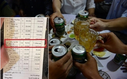 Nhóm 30 khách ở Hà Nội choáng váng khi nhận hóa đơn 300 lít bia sau bữa nhậu, kiểm tra mới lộ sự thật khó tin