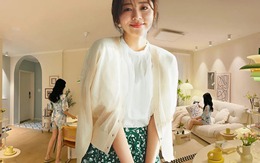 Căn hộ 76m² của người phụ nữ 32 tuổi được trang trí khéo đến mức gần như không cần dọn vẫn sạch bong kin kít