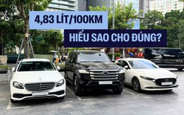 Hiểu đúng đề xuất ‘ăn xăng’ 4,83L/100km: ‘Không phải cứ về động cơ 1.0L hay chạy điện hết là được’