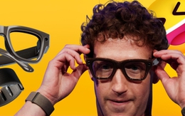 Mark Zuckerberg giới thiệu kính thông minh có màn hình, 'búng tay' điều khiển