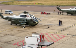 Trực thăng chở Tổng thống Donald Trump hạ cánh khẩn cấp ở Anh