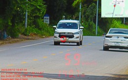 Loạt xe chạy quá tốc độ có biển số sau nhanh chóng nộp phạt nguội theo Nghị định 168