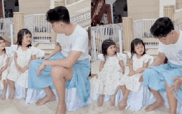 Ông bố trẻ chuyên mặc váy, dạy 3 "gái rượu" cách đi đứng nói cười duyên dáng: Loạt clip triệu view khiến dân mạng tan chảy