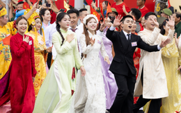 Ảnh nét căng và clip trọn vẹn Khối nghệ sĩ diễu hành 2/9: Quá đẹp, quá rạng rỡ, quá tự hào!