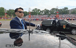 Chiến sĩ vừa có 5 giây đỉnh cao trên VTV