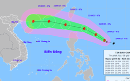 Bão Ragasa khả năng mạnh lên thành siêu bão khi vào Biển Đông