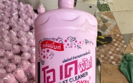 Triệt phá đường dây sản xuất, buôn bán hàng giả nước giặt, nước tẩy rửa nổi tiếng ở TP.HCM