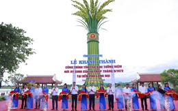 Khánh thành Khu tưởng niệm thanh niên xung phong hy sinh tại bến phà Long Đại