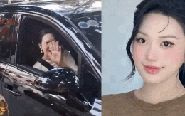 "Tóm dính" Đoàn Văn Hậu lái xế hộp bạc tỷ đưa vợ lên phố, nhan sắc Doãn Hải My qua "cam thường" vẫn cực xinh!