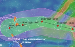 Siêu bão Ragasa cường độ cực đại tương đương Yagi, sẽ đổ bộ đất liền nước ta