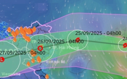 Siêu bão Ragasa đổ bộ Quảng Ninh - Nghệ An sáng 25/9, gây đợt mưa lớn trên 400mm