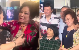 Nam NSƯT cùng một "bà trùm" từ Mỹ về hội ngộ các NSND, để lộ một chuyện