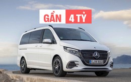 Mercedes-Benz V-Class 2025 nhận cọc tại đại lý: Giá từ gần 3,4 tỷ đồng, thiết kế mới, nội thất thương gia, đấu Alphard với giá rẻ hơn cả tỷ đồng
