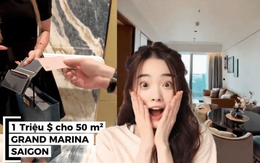 Cận cảnh bên trong căn hộ 50m² giá 21 tỷ giữa trung tâm Sài Gòn: Không gian nhỏ nhưng xa hoa “triệu đô”