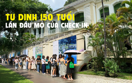 Tư dinh 150 tuổi lần đầu mở cửa để người dân vào check-in: Biểu tượng kiến trúc Đông Dương, dân tình nô nức dậy từ 5 giờ sáng xếp hàng Tư dinh 150 tuổi lần đầu mở cửa để người dân vào check-in: Biểu tượng kiến trúc Đông Dương, dân tình nô nức dậy từ 5 giờ sáng xếp hàng
