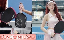 Lộ diện mỹ nhân là "fan cứng của pickleball", ra sân là sắm toàn vợt xịn, nhìn thôi cũng thấy cực kỳ chuyên nghiệp