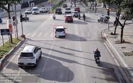 Chỉ trong 12 giờ, camera AI phát hiện hơn 1.400 phương tiện vượt đèn đỏ tại Hà Nội