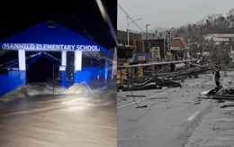 Cảnh tượng đổ nát ở Philippines sau bão Bualoi: Ít nhất 4 người chết, hàng chục nghìn dân phải sơ tán